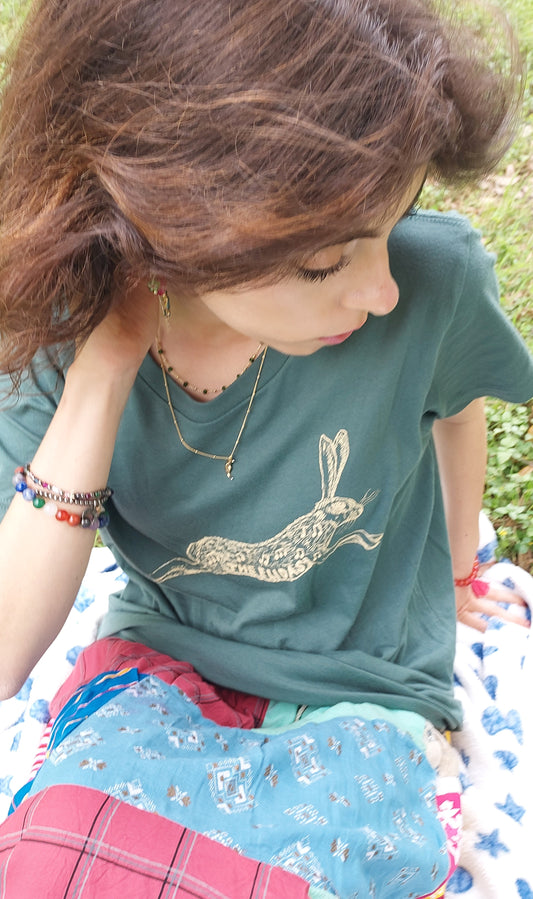 Hare Shirt - Pine